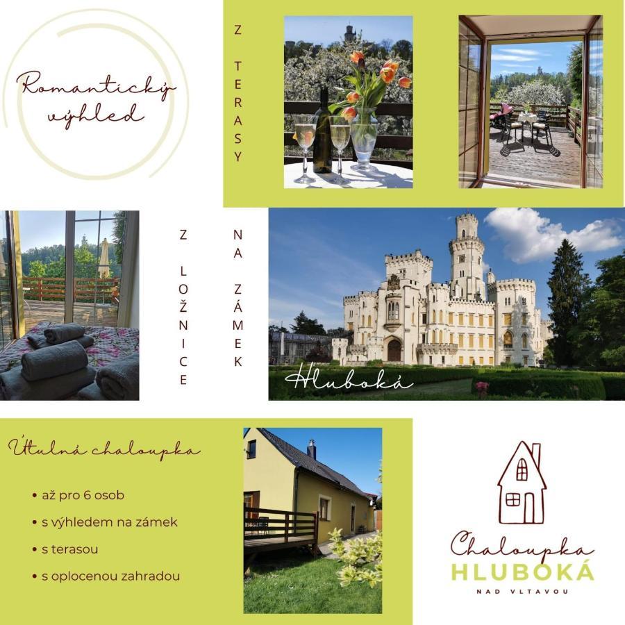 Chaloupka Hluboka - Family Holidays In South Bohemia Hluboká nad Vltavou エクステリア 写真